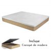 Colchón Paris + Canapé Abatible de madera