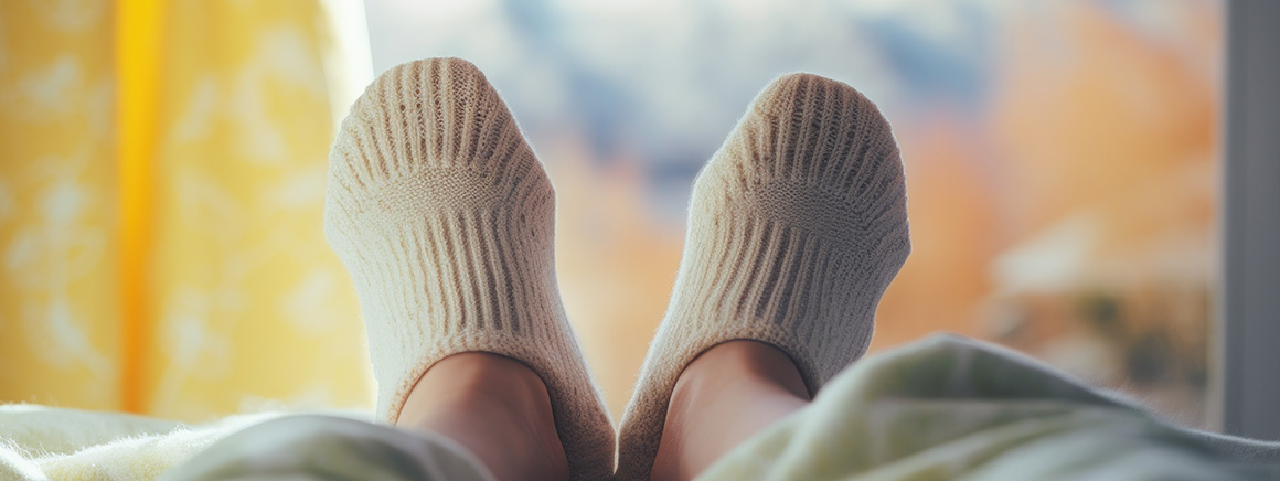 Es mejor dormir con o sin calcetines