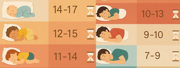 Cuánto deberías dormir realmente según tu edad