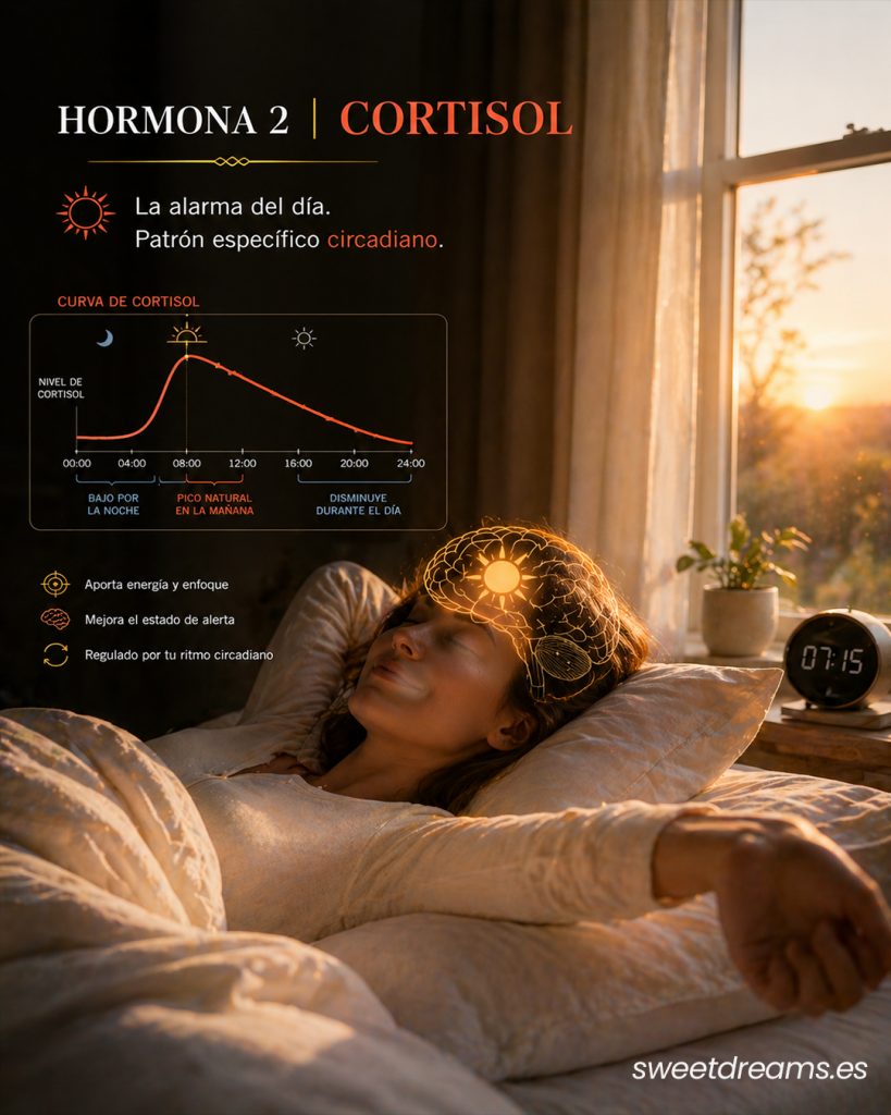 HORMONA 2: CORTISOL (La Alarma del Día)