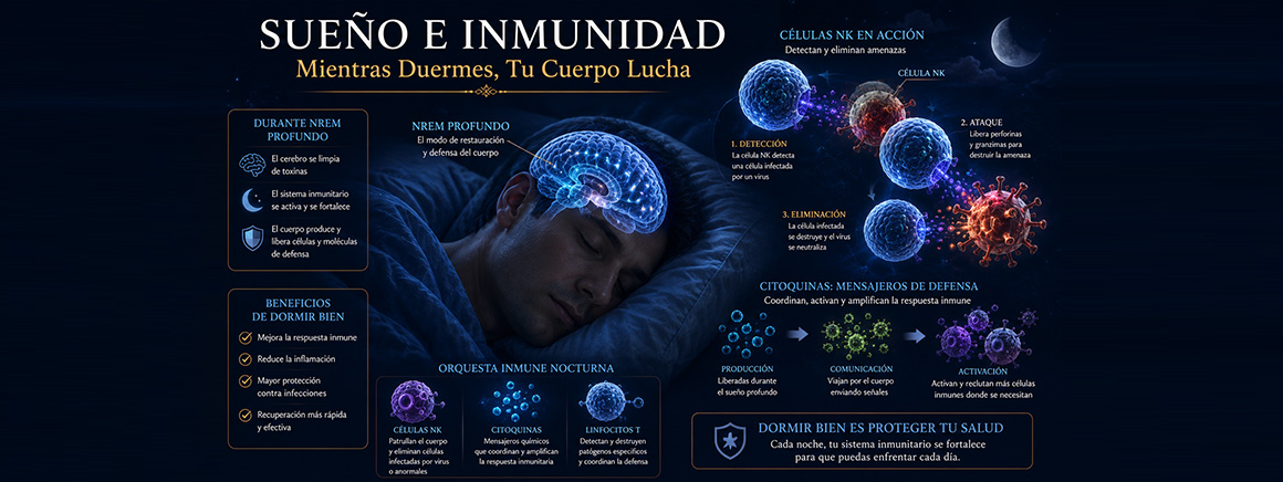 Sueño y Sistema Inmunológico La Defensa Que Solo Funciona Si Duermes